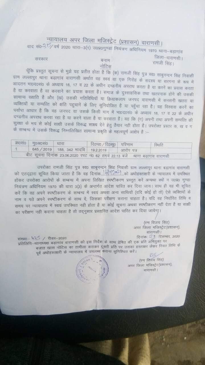 FIR Against farmers