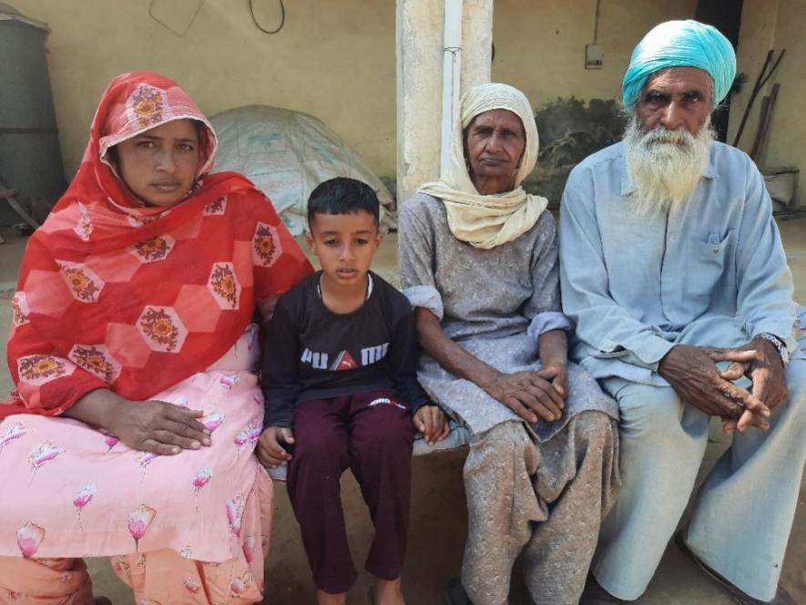 Family of Jasgir Singh