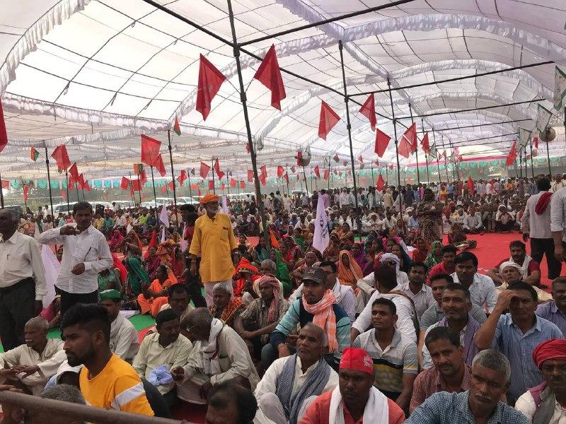 Farmers mahapanchayats in Eatern Uttar Pradesh