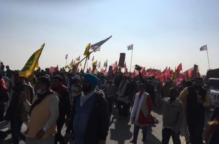 farmers march