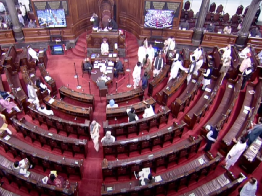 Rajya Sabha Adjourned 4 Times Amid Opposition Uproar Over Bill on Insurance FDI Hike