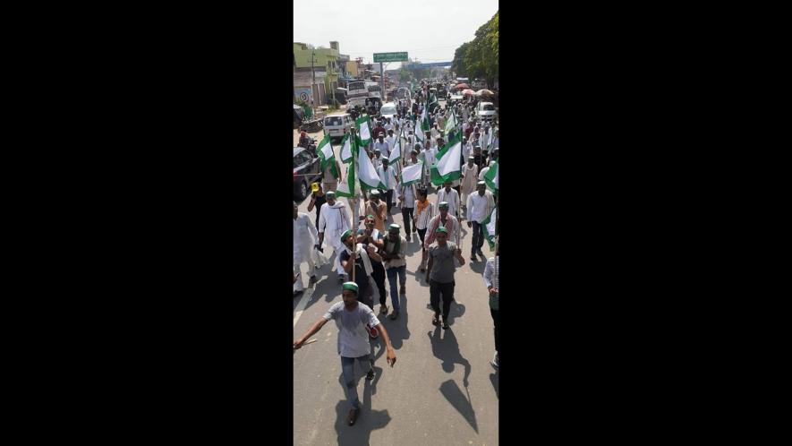 UP: Farmers’ Padayatra Kicks Off From Bulandshahr to Reach Ghazipur Border, More to Come