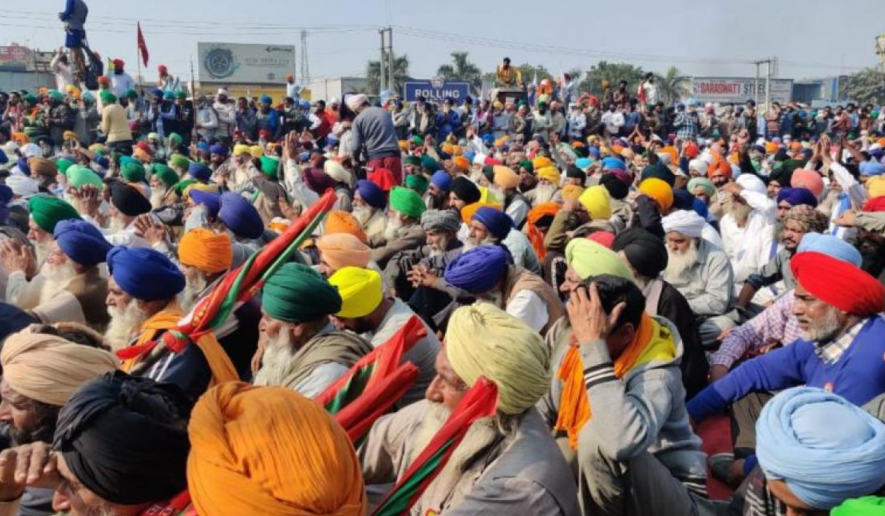 farmers protest