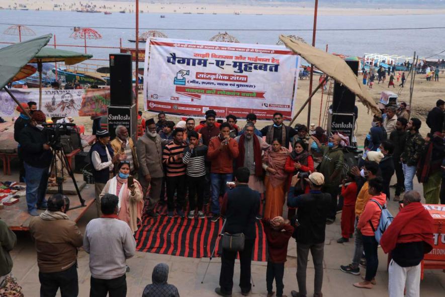 Citizens reclaim Varanasi ghats: VHP, Bajrang Dal’s communal posters fail