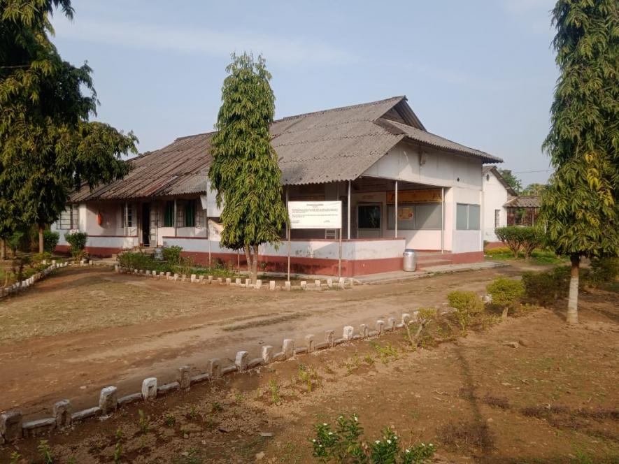 Hospital at Tingkhong Tea Estate, Dibrugarh. 