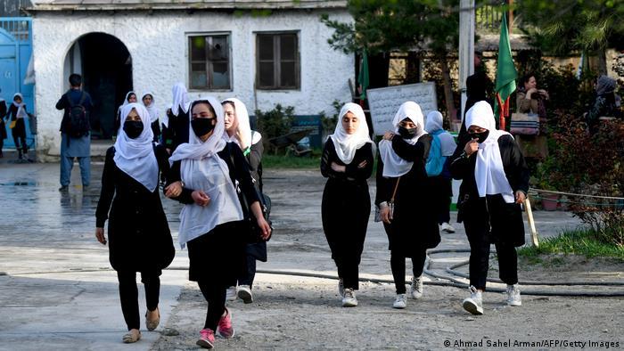 The Taliban ordered girls' secondary schools in Afghanistan to close on March 23, just hours after they reopened