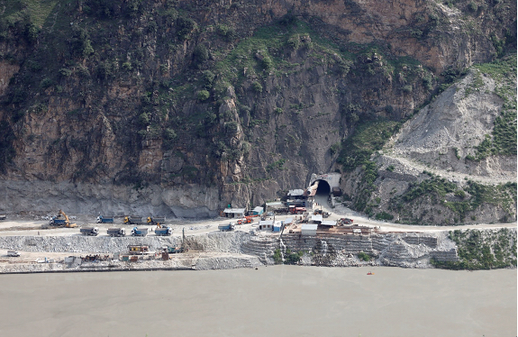 The construction of multiple tunnels through mountains has altered the water sources, causing the vegetation to dry up in Kishtwar, according to experts.  