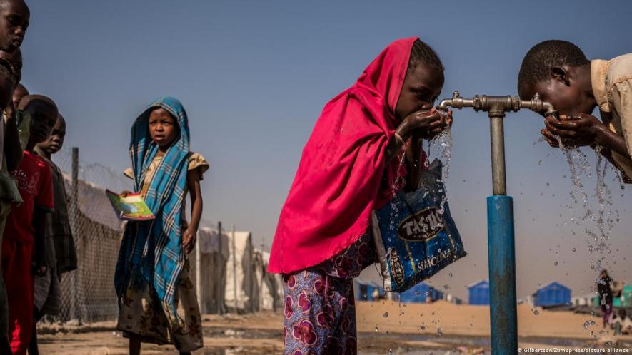 Clean potable water is essential to prevent cholera