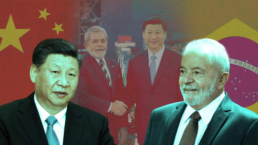 Luiz Inácio Lula da Silva and Xi Jinping