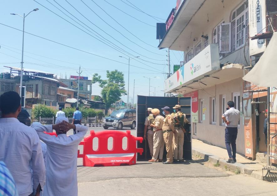 srinagar security