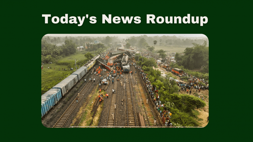 A rescue and search operation being conduted after the accident involving three trains that claimed at least 261 people and left 900 others injured, in Balasore district, Saturday, June 3, 2023.