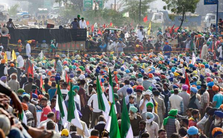 Farmer protest