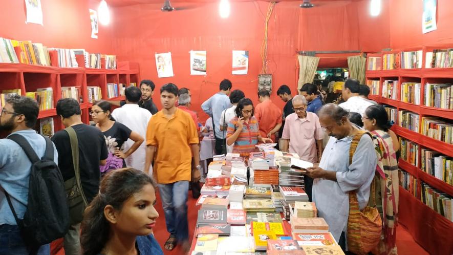 The communist parties induced the culture of setting up progressive literature stalls during the Autumn festival season.