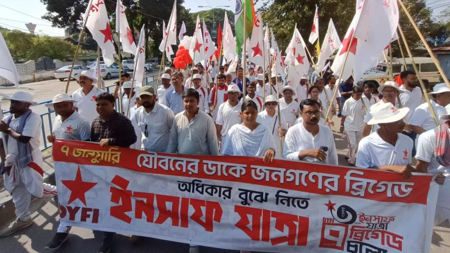 Insaaf yatra at Siliguri