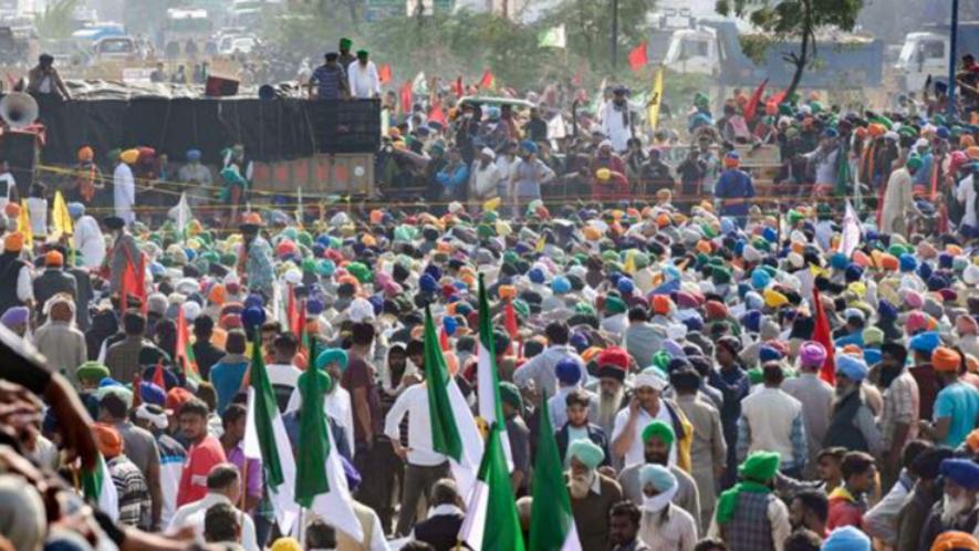 Farmer protest