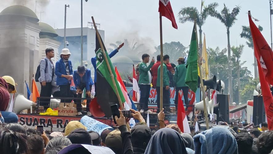 Protests in Indonesia, August 22, 2024. Photo: Archive