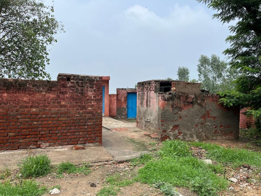 Bathrooms at Government Senior Secondary School, Kasandi, Haryana