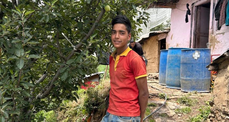 Gopal, who traveled to Nepal to settle his loan and purchase a new bike (Photo - Rachna Verma, 101Reporters) .